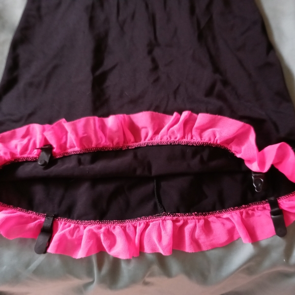 SM/MED Black and Pink Dancer Camisole Lingerie - Picture 6 of 7